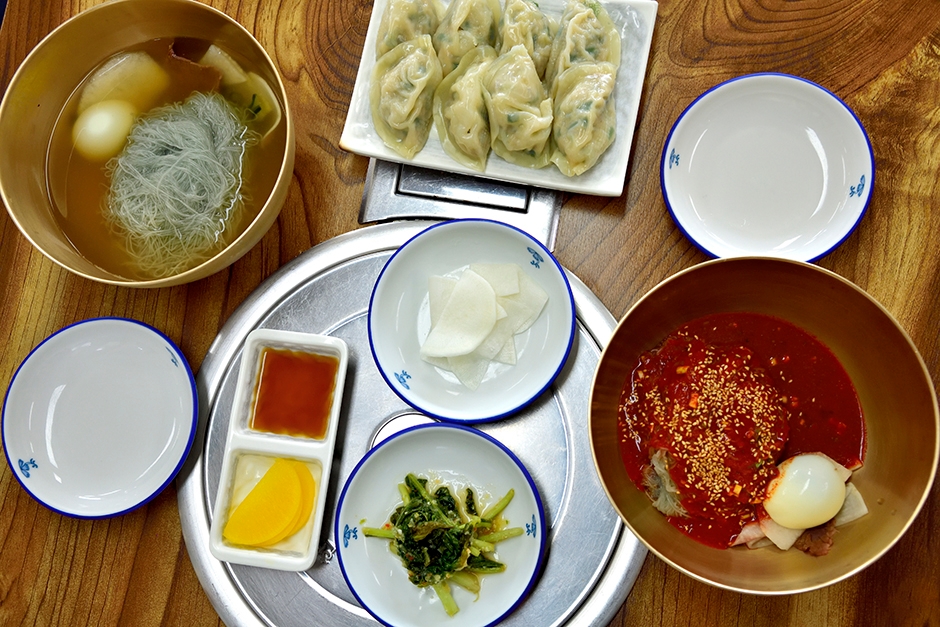 소래기냉면
