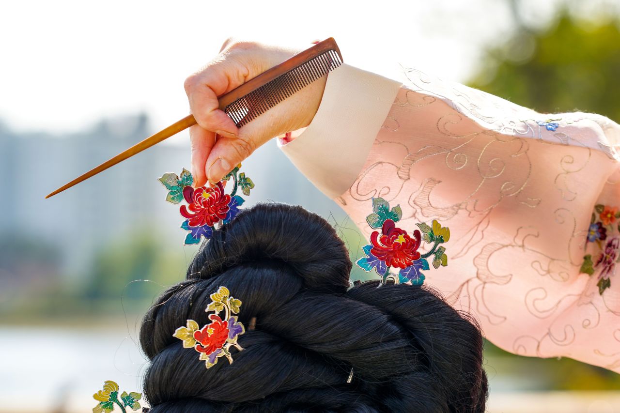 고전머리 시연