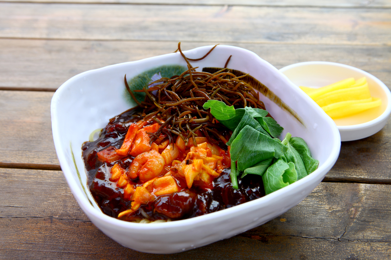톳자장면