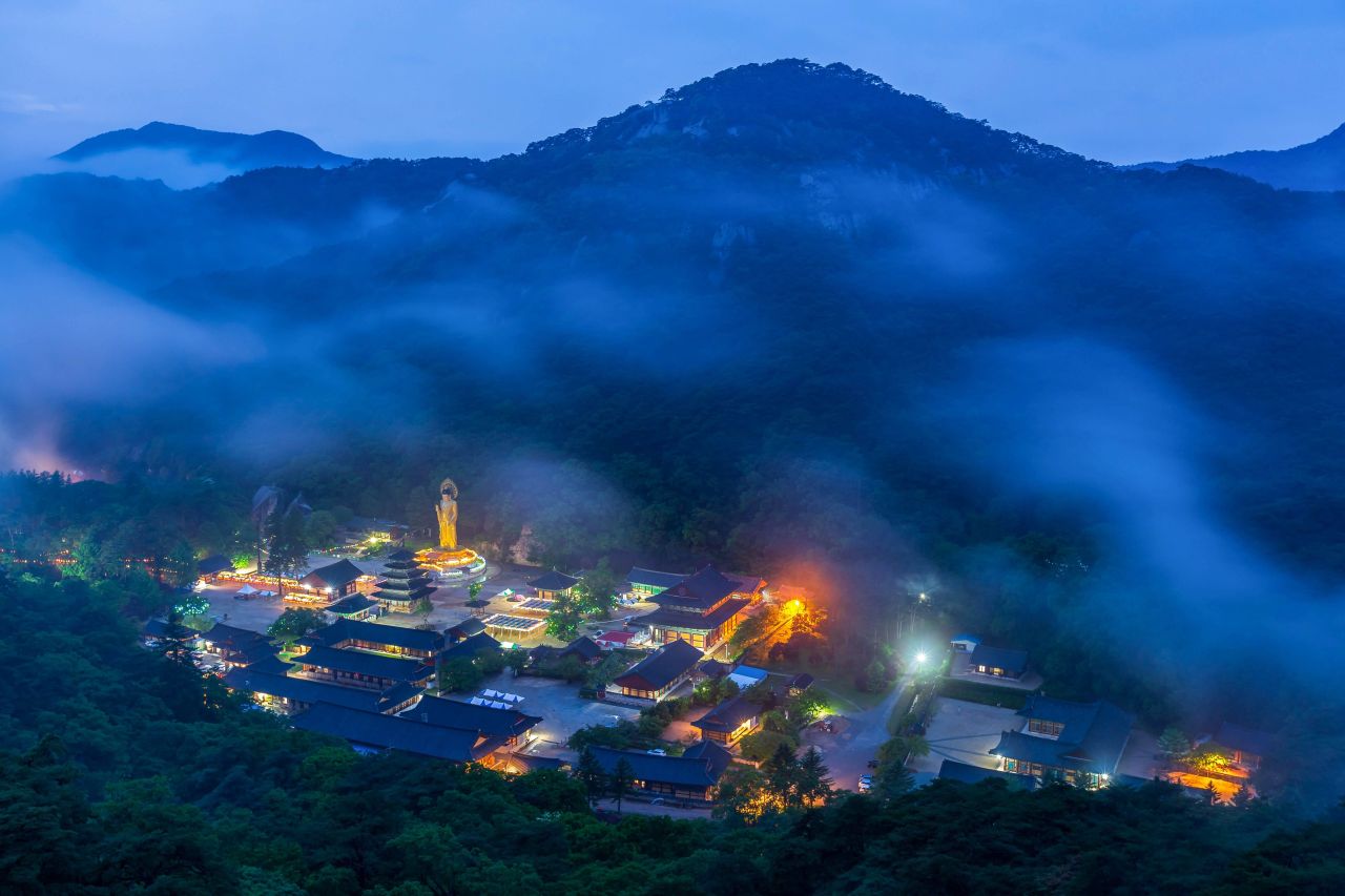 산사의 밤