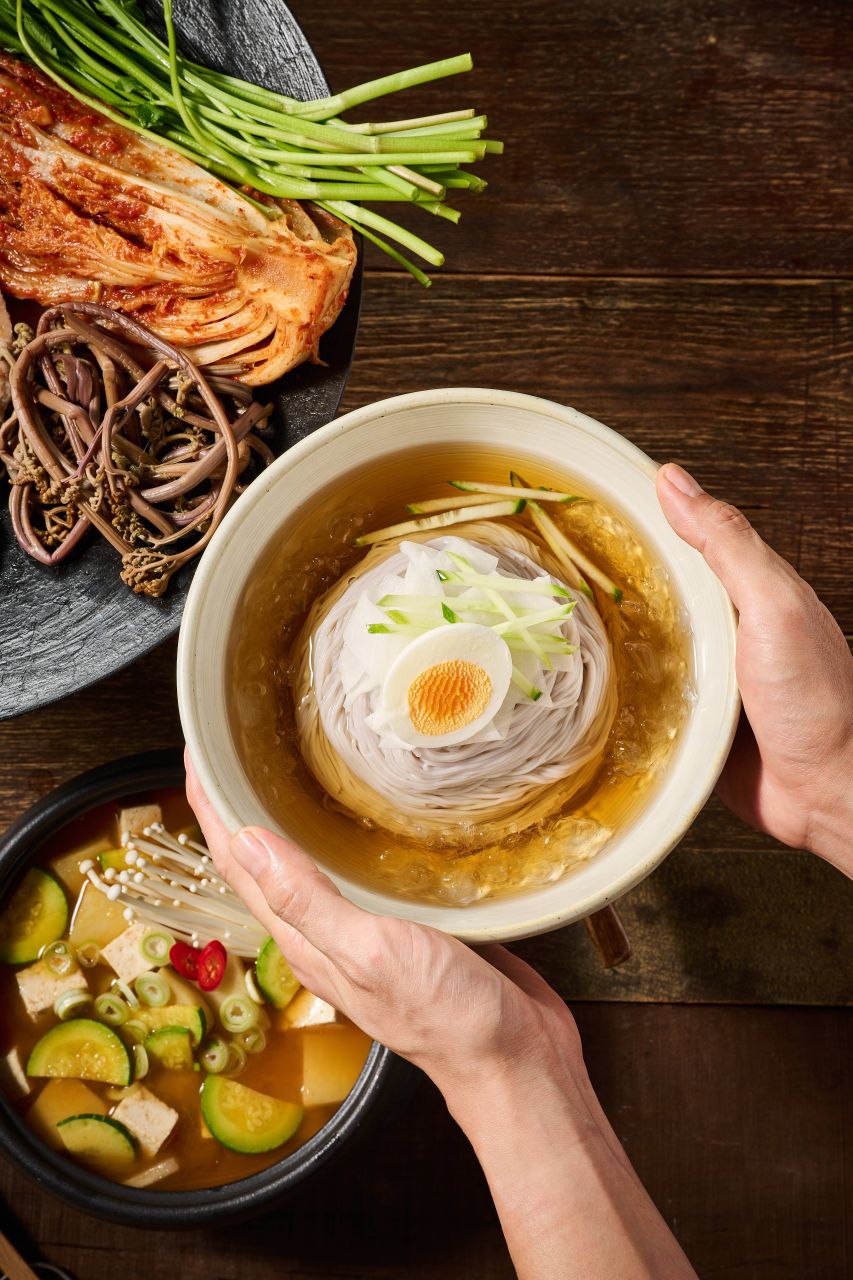 물냉면