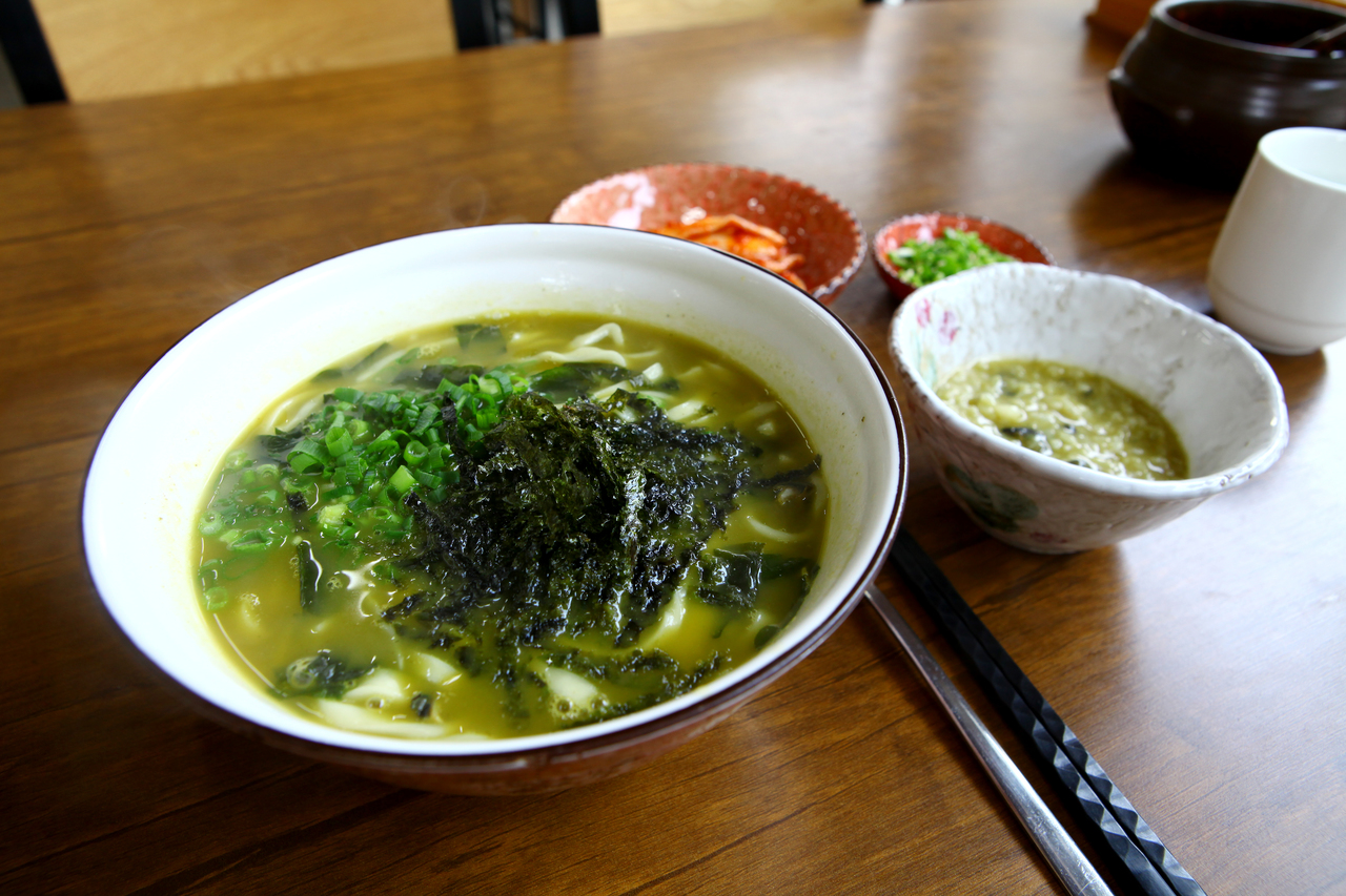 보말칼국수