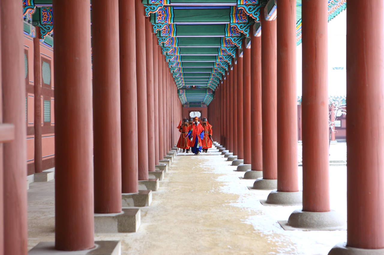 경복궁 수문장 교대의식