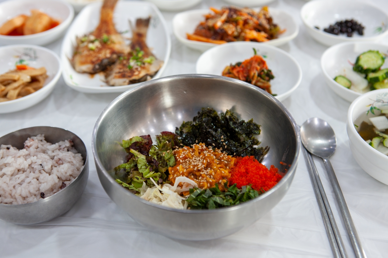 멍게비빔밥