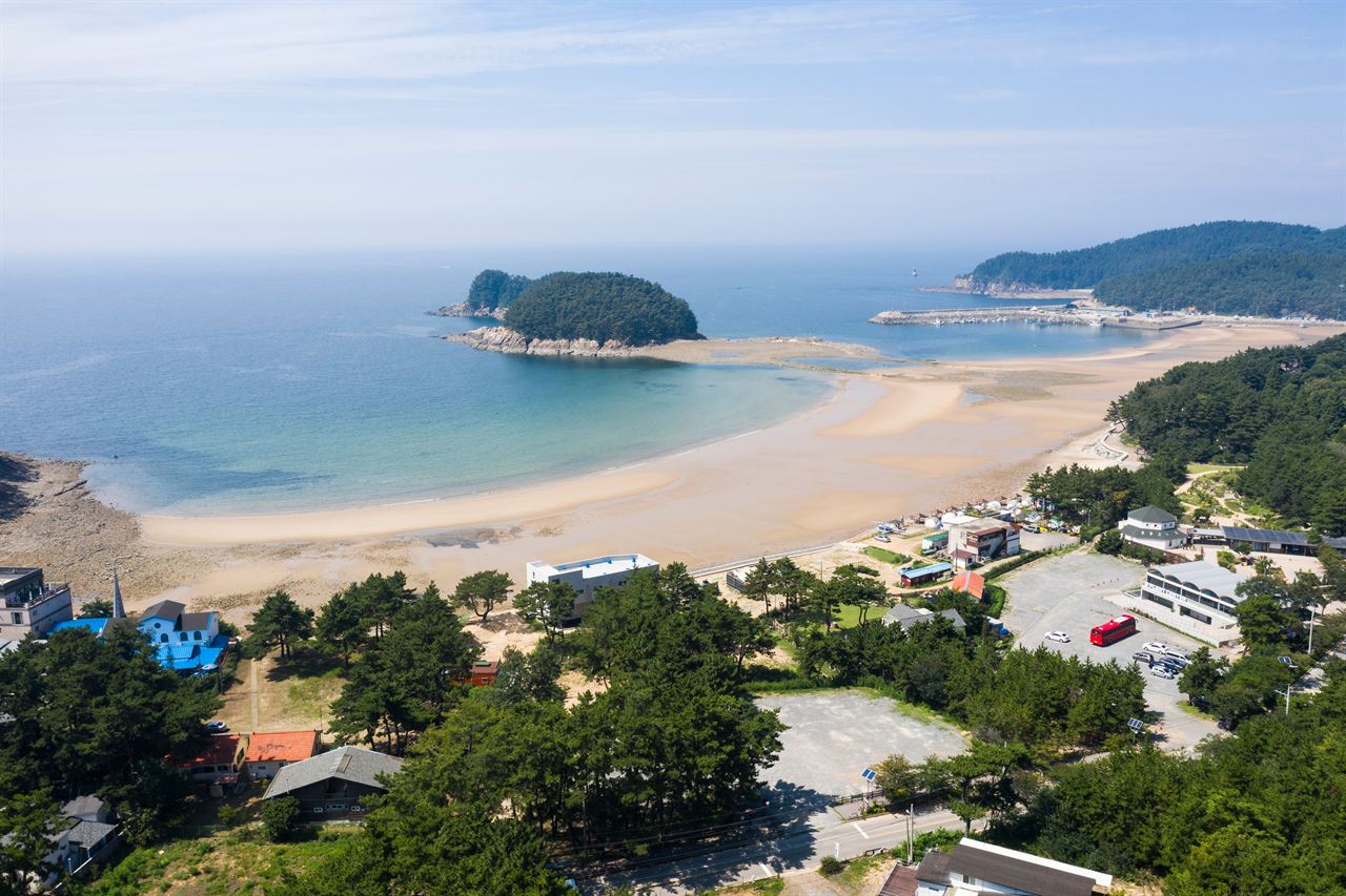천리포해수욕장