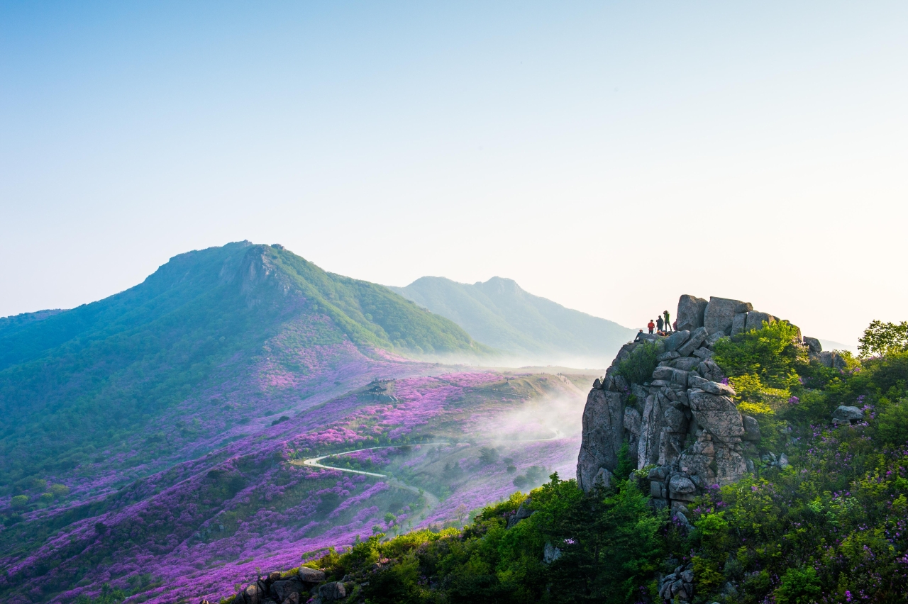 황매산의 산정