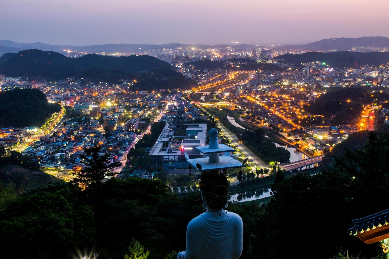 전주의 야경
