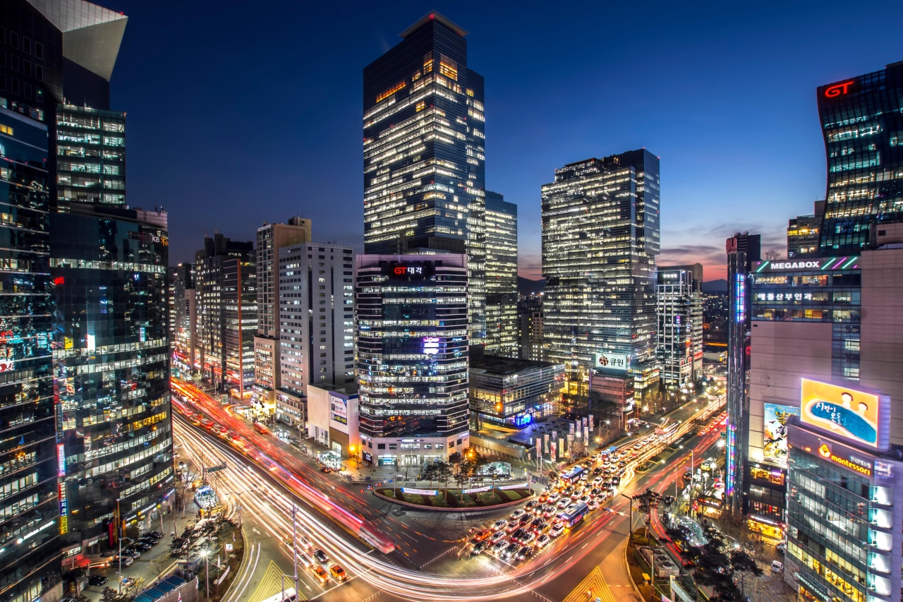 강남야경