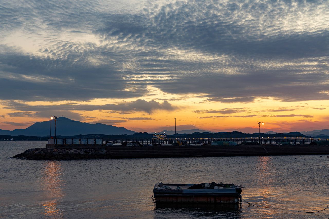 실안낙조