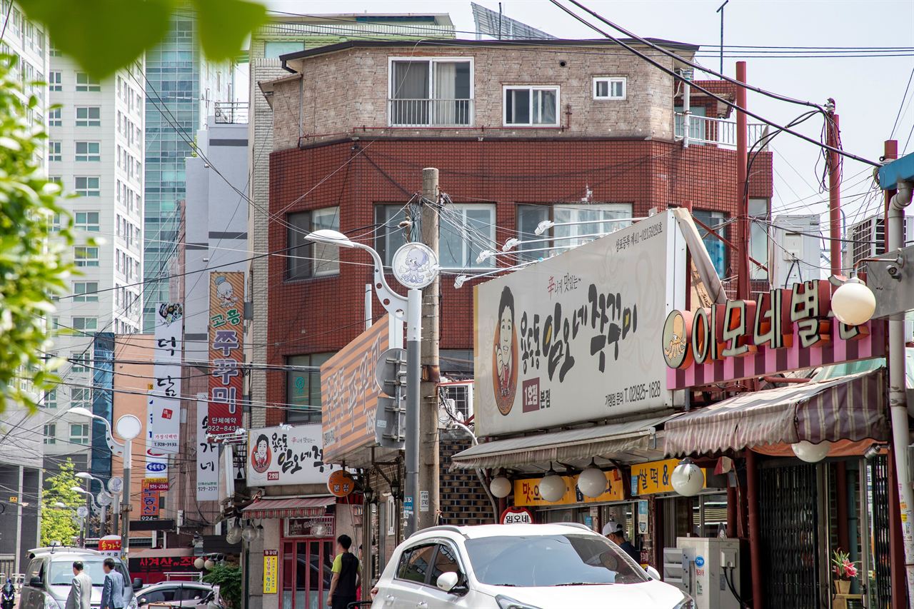 용두동 주꾸미골목