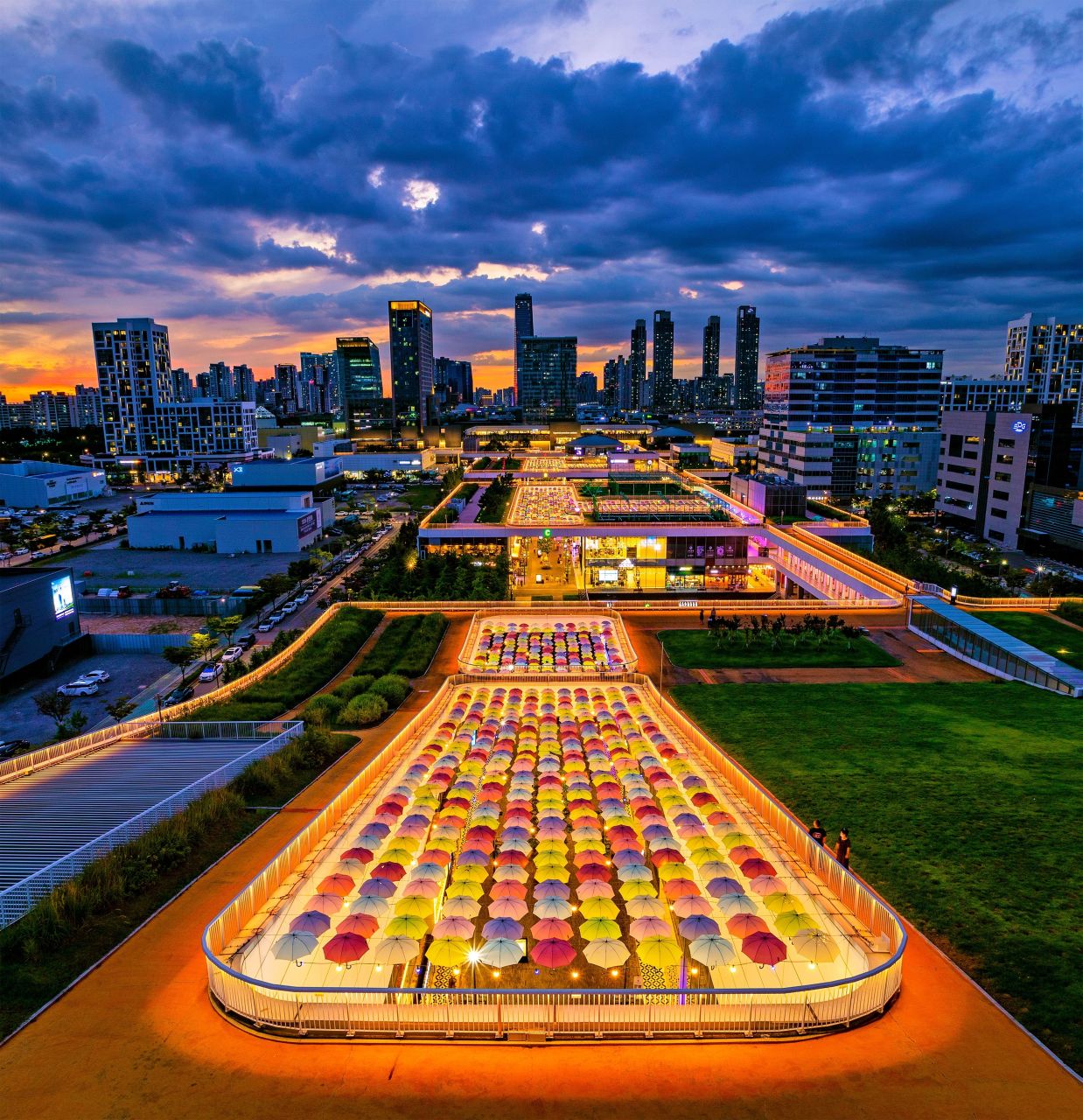 송도 야경
