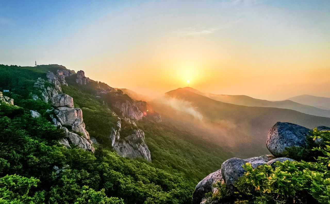 금산의 봄