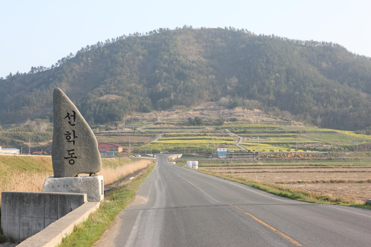 선학동 마을