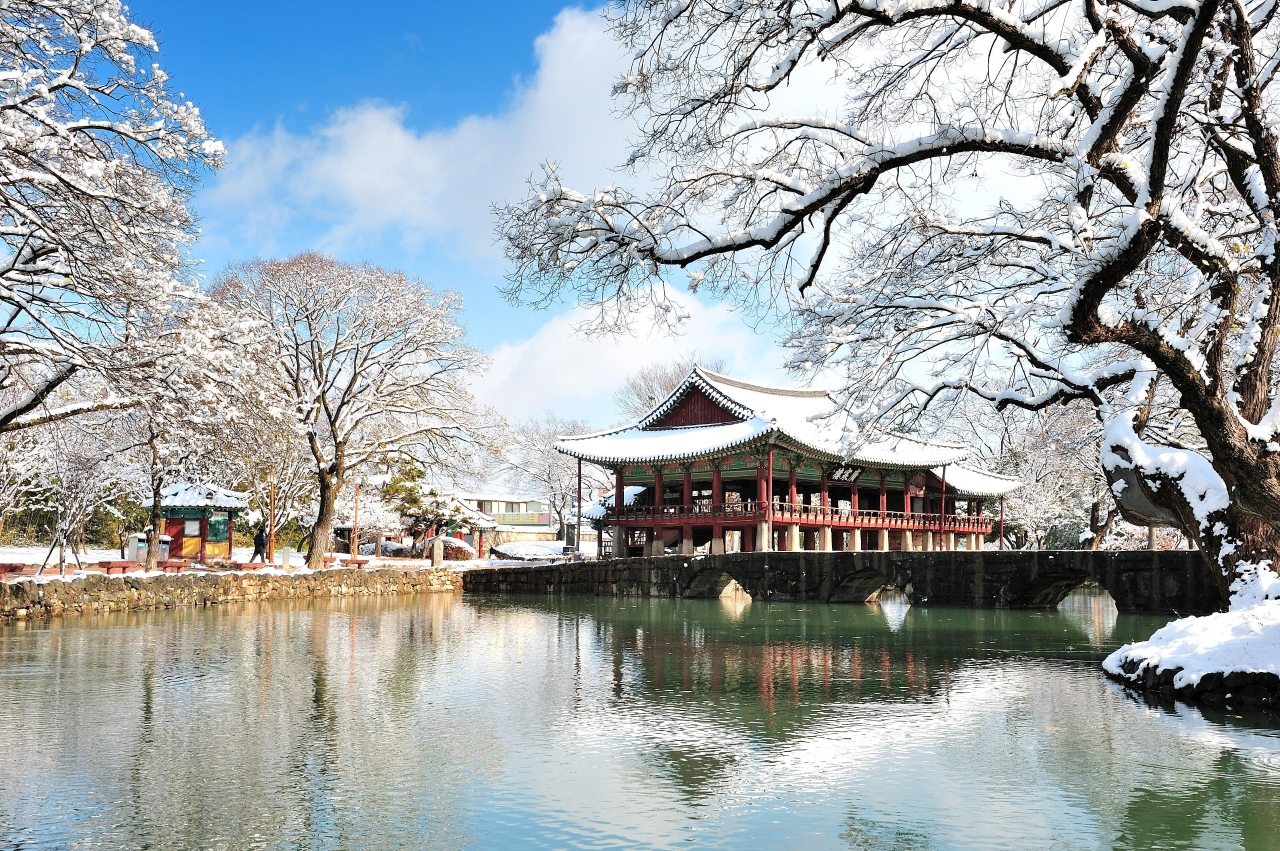 광한루 설경