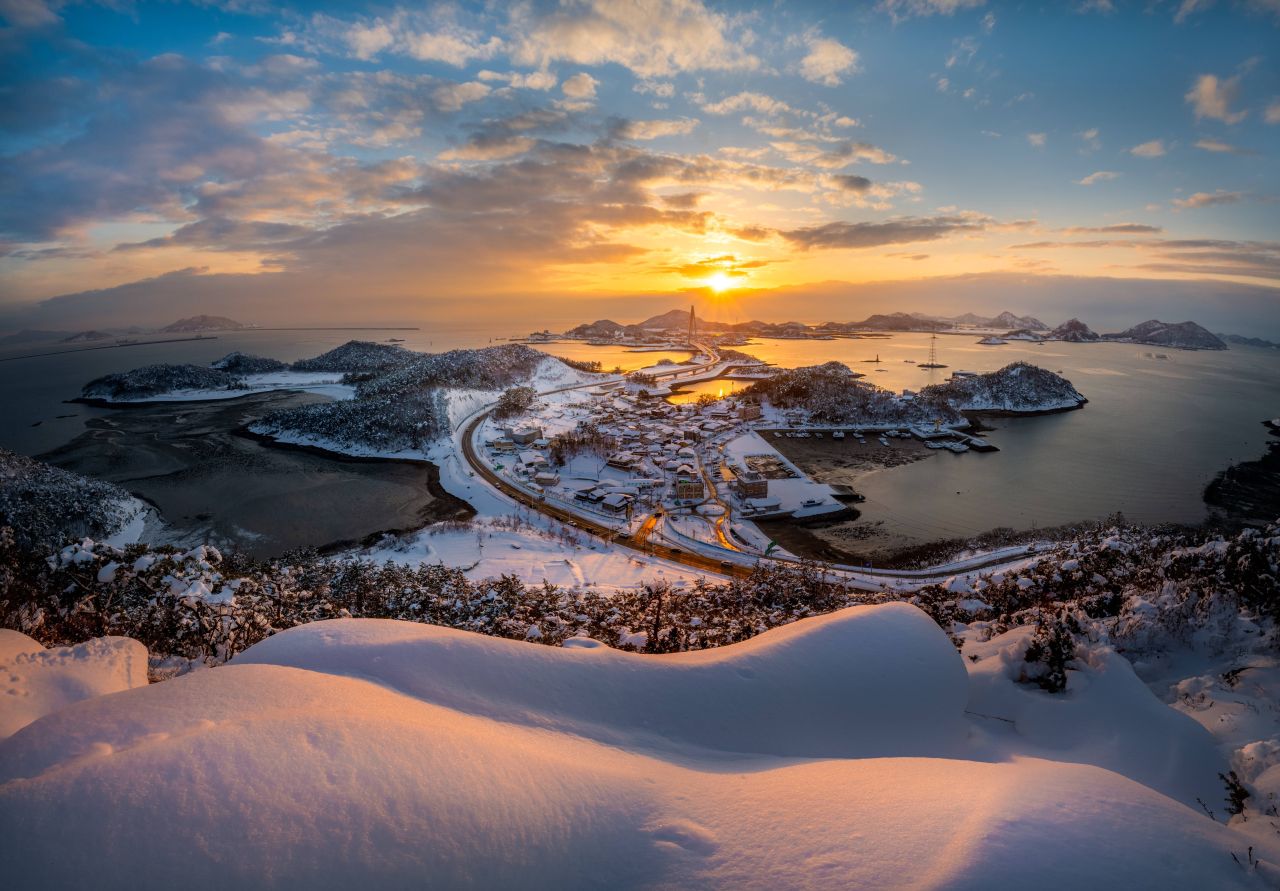 겨울 신시도