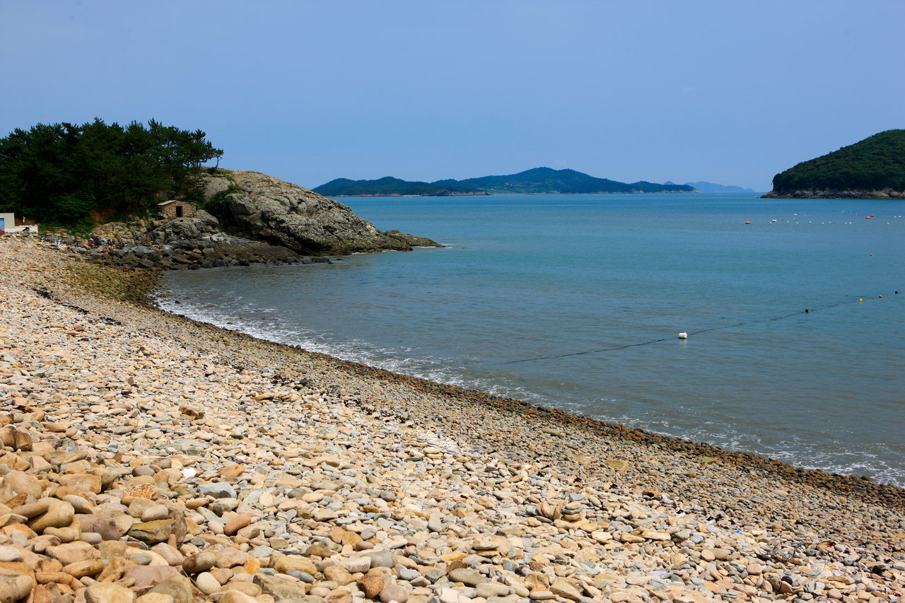 오천몽돌해수욕장